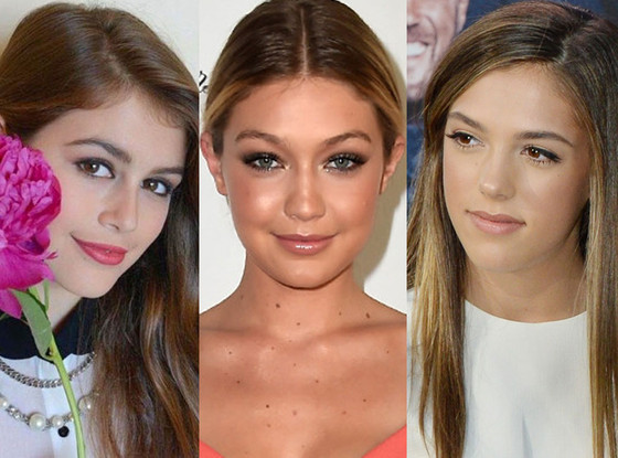Gigi Hadid, Kaia Gerber, Sistine Rose Stallone Gigi Hadid, Kaia Gerber, Sistine Rose Stallone